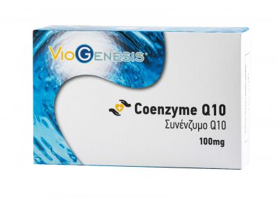 Viogenesis Coenzym Q10 100mg 60 Μαλακές Κάψουλες