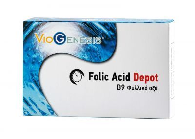 Viogenesis Folic Acis Depot B9 Φολλικό Οξύ 90 Δισκία