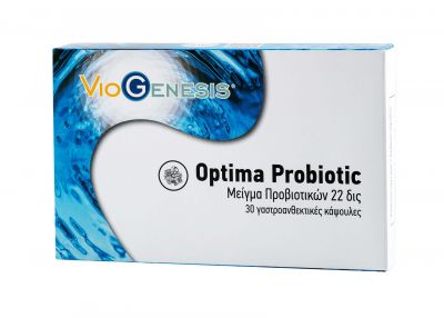 Viogenesis Optima Probiotic Μείγμα Προβιοτικών 30 Κάψουλες