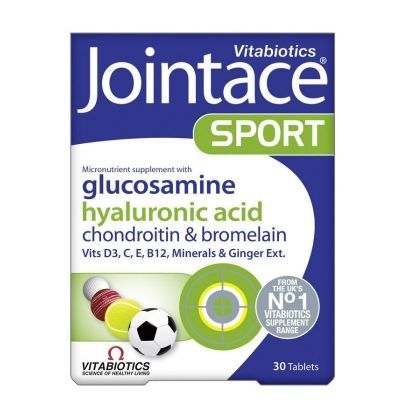 Vitabiotics Jointace Sport, Συμπλήρωμα Διατροφής Για Υποστήριξη Αρθρώσεων Αθλητών, 30 Ταμπλέτες