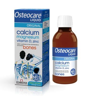 Vitabiotics Osteocare Liquid, Πόσιμο Συμπλήρωμα Διατροφής για την Υγεία των Οστών, 200ml