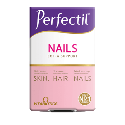 Vitabiotics Perfectil Nails Extra Support, Υγιή Μαλλιά, Δέρμα & Νύχια 60 Δισκία