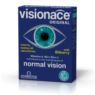 Vitabiotics Visionace Original Συμπλήρωμα Διατροφής για τη Διατήρηση της Καλής Όρασης, 30 Δισκία
