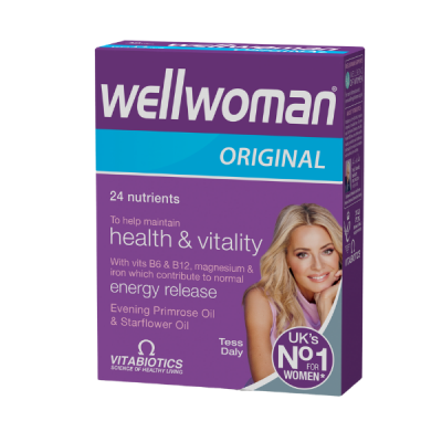 Vitabiotics Wellwoman Original Πολυβιταμινούχο Συμπλήρωμα Ειδικά Σχεδιασμένο για την Γυναίκα, 30 Κάψουλες