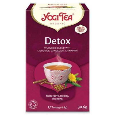 Yogi Tea Feel Pure (Detox), Τσάι Για Αποτοξίνωση Του Σώματος 30.6g, 17 Φακελάκια