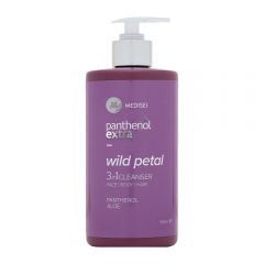 Medisei Panthenol Extra Wild Petal 3 in 1 Cleanser Face, Body, Hair Καθαριστικό για Πρόσωπο, Σώμα & Μαλλιά, 500ml