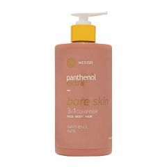 Medisei Panthenol Extra Bare Skin 3 in 1 Cleanser Face, Body, Hair Καθαριστικό για Πρόσωπο, Σώμα & Μαλλιά, 500ml