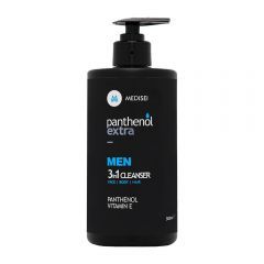 Medisei Panthenol Extra MEN 3 in 1 Cleanser Face, Body, Hair Καθαριστικό για Πρόσωπο, Σώμα & Μαλλιά, 500ml