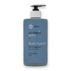 Medisei Panthenol Extra Blue Flames 3 in 1 Cleanser Face, Body, Hair Καθαριστικό για Πρόσωπο, Σώμα & Μαλλιά, 500ml
