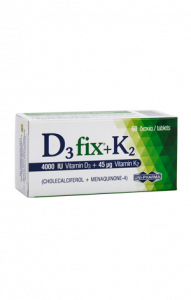 Uni-Pharma D3 Fix 4000IU & K2 60 tabs