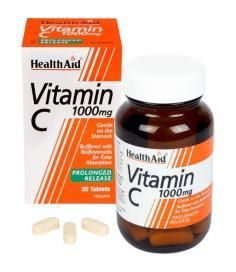 Health Aid Vitamin C 1000mg With Bioflavonoids 30 Tablets