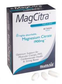 Health Aid MagCitra 60 tabletes