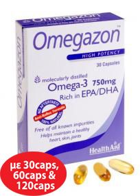 Health Aid Omegazon OMEGA-3 750MG 30 caps