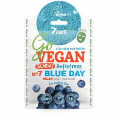 7Days Go Vegan Blue Day Μάσκα Ομορφιάς Προσώπου 25gr