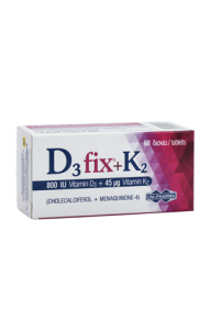 Uni-Pharma D3 fix 800IU & K2 60 tabs
