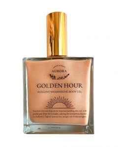 Aurora Natural Products Golden Hour Shimmering Body Gel 100ml