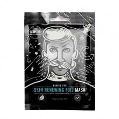 Barber Pro Skin Renewing Foil Mask with Hyaluronic Acid & Q10 25ml