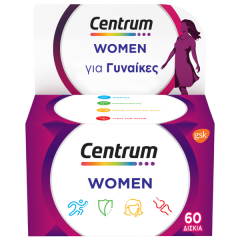 Centrum Women Πολυβιταμίνη Ειδικά Σχεδιασμένη για τη Γυναίκα 30 Δισκία