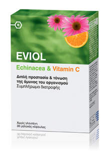 EVIOL Echinacea & Vitamin C 30 softgels