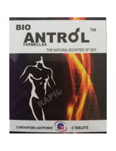 Medichrom Bio Antrol Farmellas - Φυσικός Ενισχυτής του Sex 4 Ταμπλέτες
