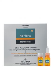 Frezyderm Hair Force Monodose Day-Night - Ειδική Αγωγή κατά της Τριχόπτωσης 14*10 ml