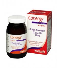 Health Aid Conergy CoQ-10 30mg 90 capsules