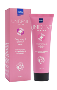 Intermed Unident Pharma Pregnancy & Lactation Care, Οδοντόκρεμα για όλη τη Διάρκεια της Εγκυμοσύνης & του Θηλασμού 75ml