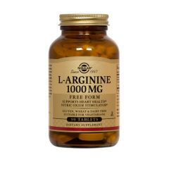 Solgar L-Arginine 1000mg 90 Ταμπλέτες