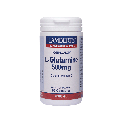 Lamberts L-Glutamine 500mg 90 Κάψουλες