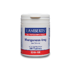 Lamberts Manganese 4mg 100 Ταμπλέτες