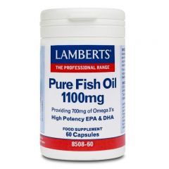 Lamberts Pure Fish Oil 1100mg 60 Κάψουλες