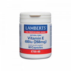 Lamberts Vitamin E Natural 400 IU 60 Κάψουλες