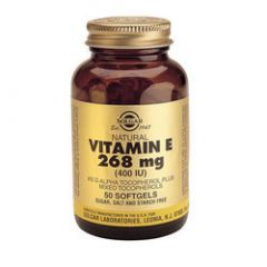 Solgar Vitamin E 268MG (400IU) 50 Φυτικές Μαλακές Κάψουλες