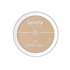 Lavera Satin Compact Powder -Tanned 03- 9.5g