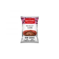 Leya's Raw Cookie Red Velvet Almond - Βιολογικό Ωμό Μπισκότο με Αμύγδαλο 25γρ