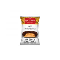 Leya's Raw Cookie Roasted Hazelnut - Βιολογικό Ωμώ Μπισκότο με Κακάο & Φυστικοβούτυρο 25γρ