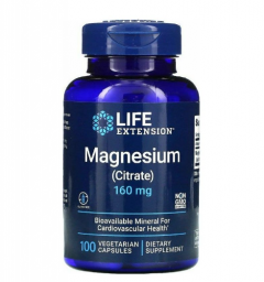 Life Extension Magnesium Citrate 100mg, 100 φυτικές κάψουλες