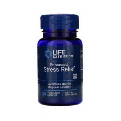 Life Extrension Enhanced Stress Relief - Συμπλήρωμα Διατροφής για την Μείωση του Άγχους και της Αϋπνίας 30 Κάψουλες