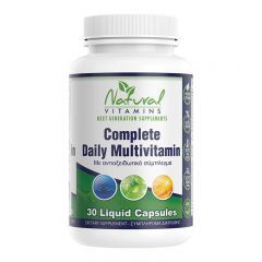 Natural Vitamins Complete Daily Multivitamin – Με Αντιοξειδωτικό Σύμπλεγμα 30 Φυτικές Κάψουλες