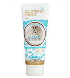 Medisei Panthenol Extra Αντηλιακό Γαλάκτωμα Υψηλής Προστασίας για Πρόσωπο & Σώμα, με Άρωμα Καρύδας 200ml