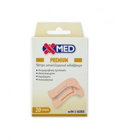 Medisei X-Med Premium Strips Διάφορα, Υποαλλεργικά, Αδιάβροχα, 2μεγ. 20 τμχ
