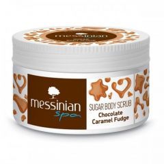 Messinian Spa Sugar Body Scrub with Chocolate - Caramel Fudge 250ml