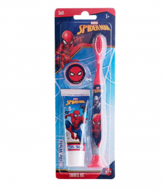 Mr.White Spider Man Travel Kit Παιδική Οδοντόβουρτσα & Οδοντόκρεμα, 25ml