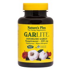 Natures Plus Garlite, 90 Φυτικές Κάψουλες