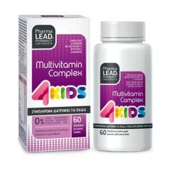 PharmaLead Multivitamin Complex 4KIDS 60 Ζελεδάκια με Γεύση Κεράσι