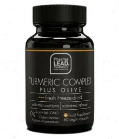 Pharmalead Turmeric Complex Plus Olive, 60 Φυτικές Κάψουλες