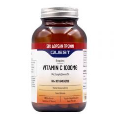 Quest Vitamin C 1000mg 60 Ταμπλέτες + Δώρο  Vitamin C 30 Ταμπλέτες