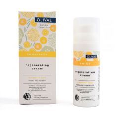 Olival Immortelle Regenarating Cream - Βιολογική Αναγεννητική Κρέμα Προσώπου για Λιπαρές & Μικτές Επιδερμίδες 50ml