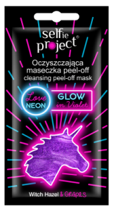 Selfie Project Peel-off Mask Glow in Violet Unicorn Μάσκα Καθαρισμού 10ml