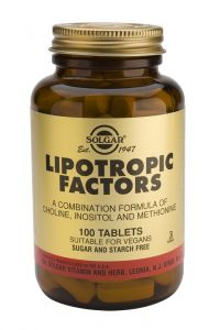 Solgar Lipotropic Factors 100 Ταμπλέτες